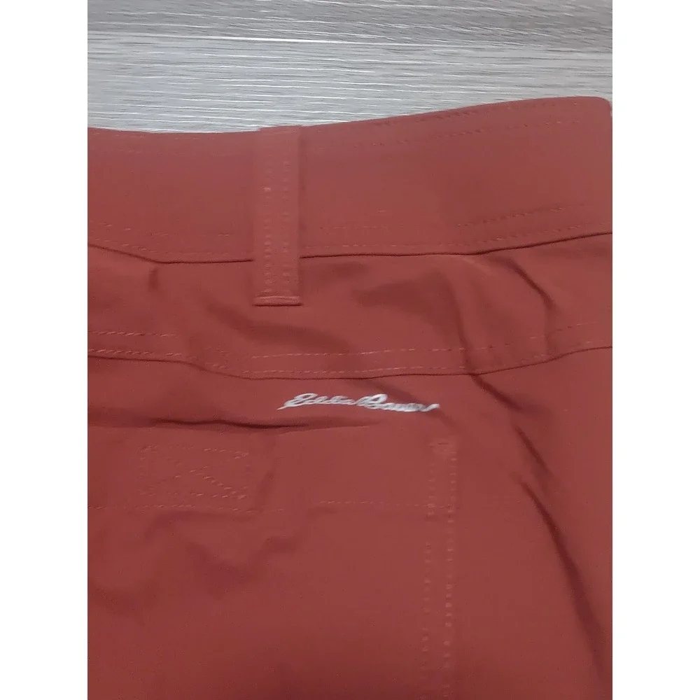 Eddie Bauer First Ascent Men's Burnt Orange‎ Fleece Lined Cargo Pants Size 38x32
